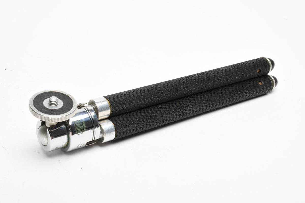 Bilora 2037 Tripod Made in Germany 10.5" folded 43" expanded w/Mini ball head+Case