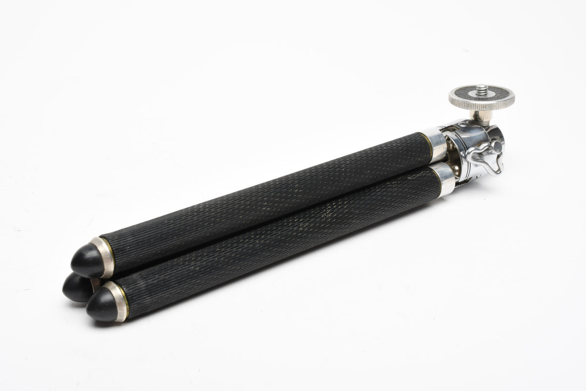 Bilora 2037 Tripod Made in Germany 10.5" folded 43" expanded w/Mini ball head+Case