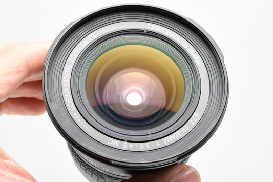 Cosina 19-35mm f3.5-4.5 MC Wide Angle zoom lens for Canon EF Mount, Great!