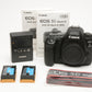 Canon EOS 5D Mark IV Body w/Batt, Charger, Only 1022 Acts! Mint- USA