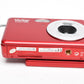 Vivitar ViviCam S124 16.1Mp Digital Point&Shoot, Clean, +Case, SD card