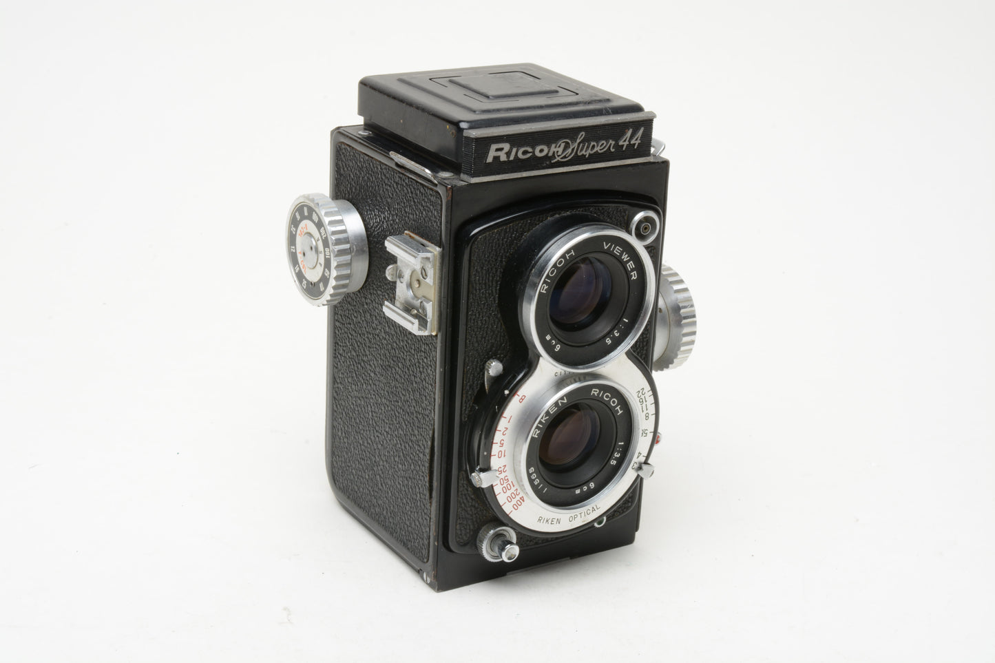 Ricoh Super 44 4x4 TLR Film 127 Film camera 4x4 Riken 6cm f3.5, Tested, Great!