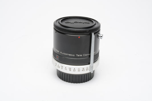 Vivitar 3X-5 Tele converter for Minolta MD w/Caps