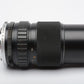 Olympus 75-150mm F4 MF lens OM mount, caps, UV, case, Good, *Read