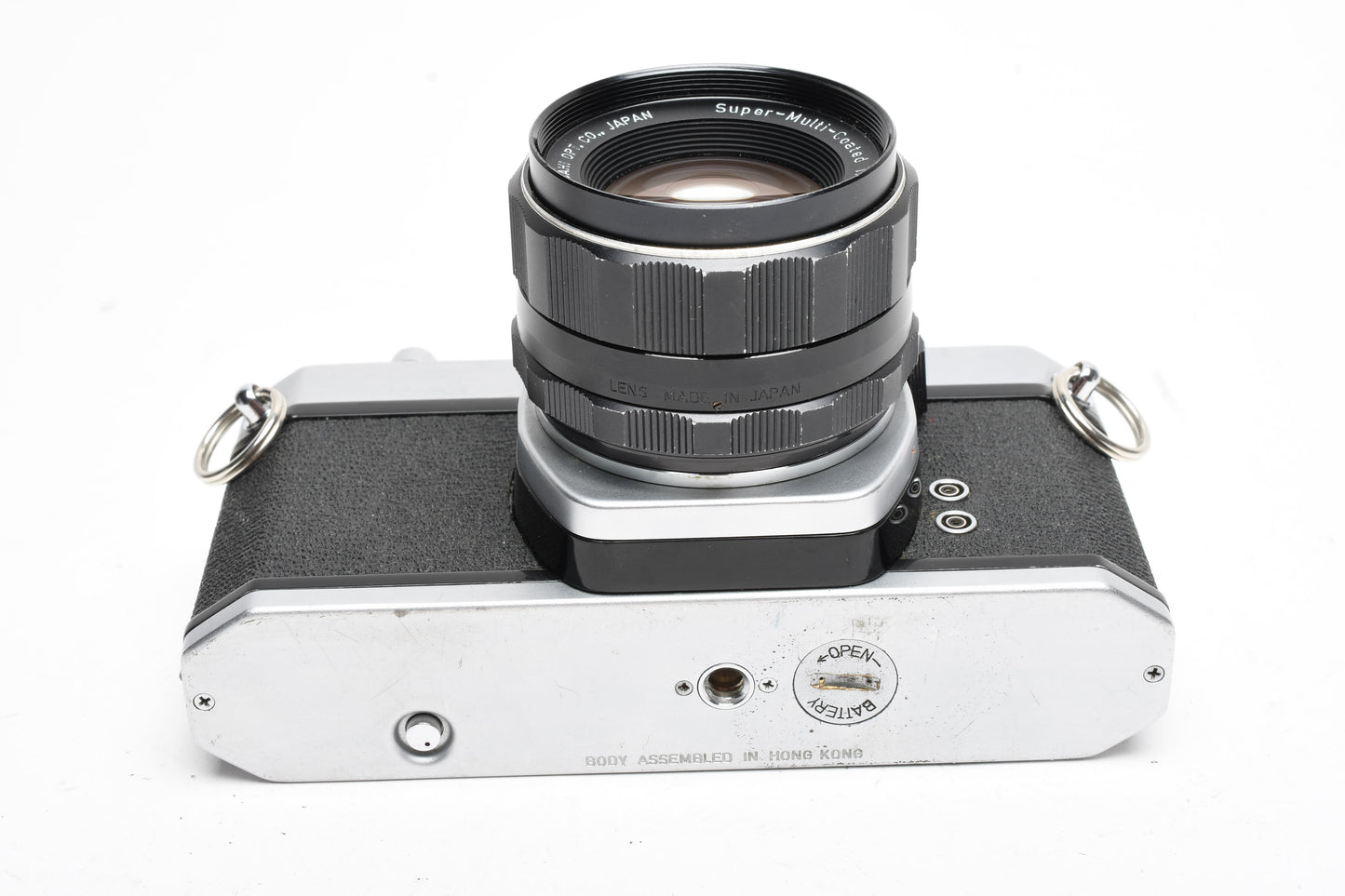 Pentax Spotmatic SP1000 35mm SLR w/55mm f1.8 SMC lens, Shoe, Nice!
