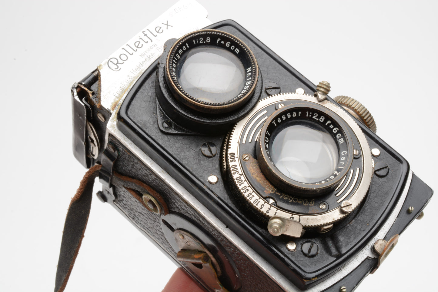 Rolleiflex Baby Rollei 4RF 423 w/Zeiss Jena 6cm f2.8 lens, works!