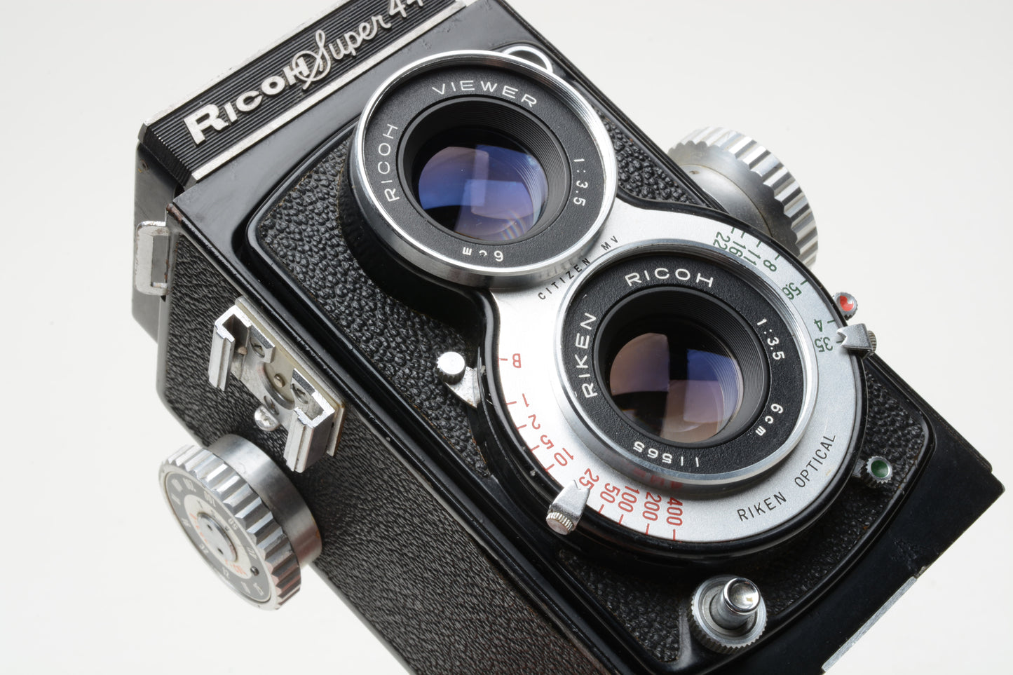 Ricoh Super 44 4x4 TLR Film 127 Film camera 4x4 Riken 6cm f3.5, Tested, Great!