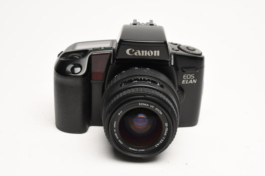 Canon EOS Elan 35mm SLR w/Sigma 28-70mm zoom, very clean, tested, Great