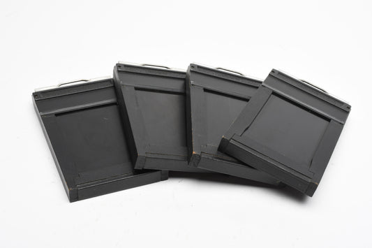 4X Graflex Graphic 2 1/4 x 3 1/4 film holder type 5, Very clean