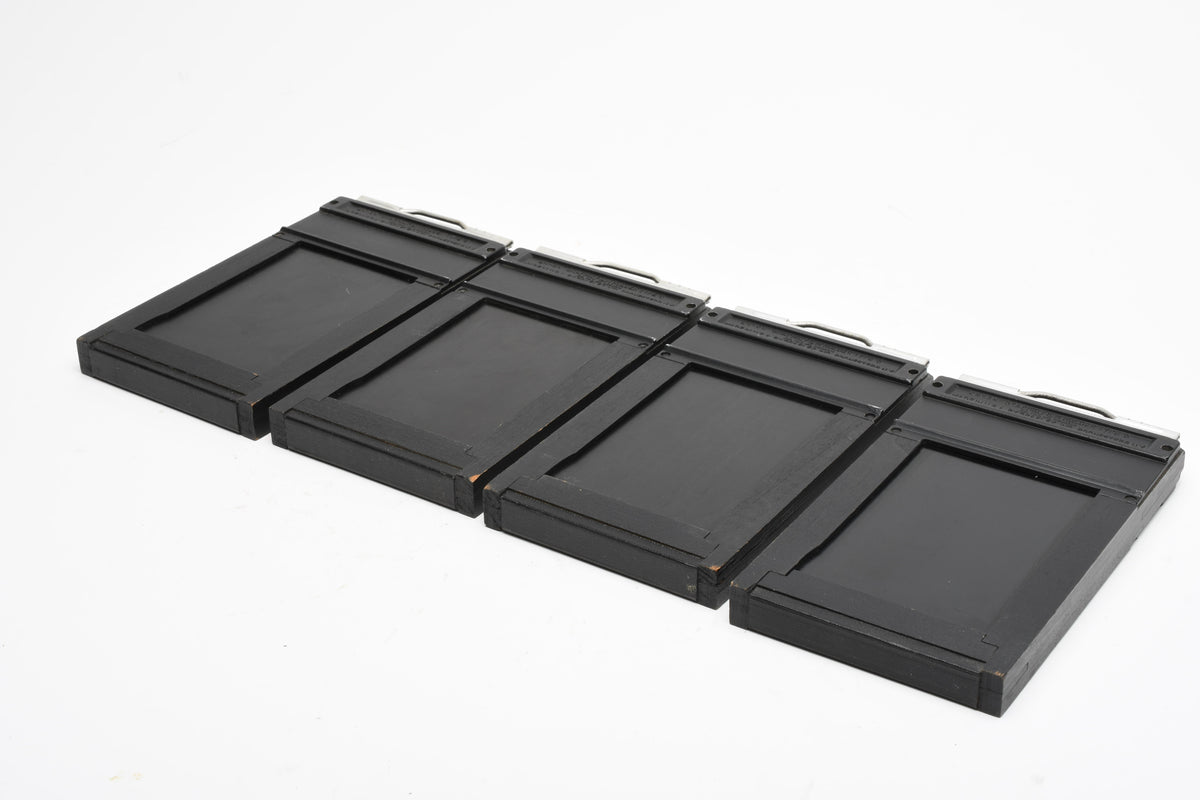 4X Graflex Graphic 2 1/4 x 3 1/4 film holder type 5, Very clean