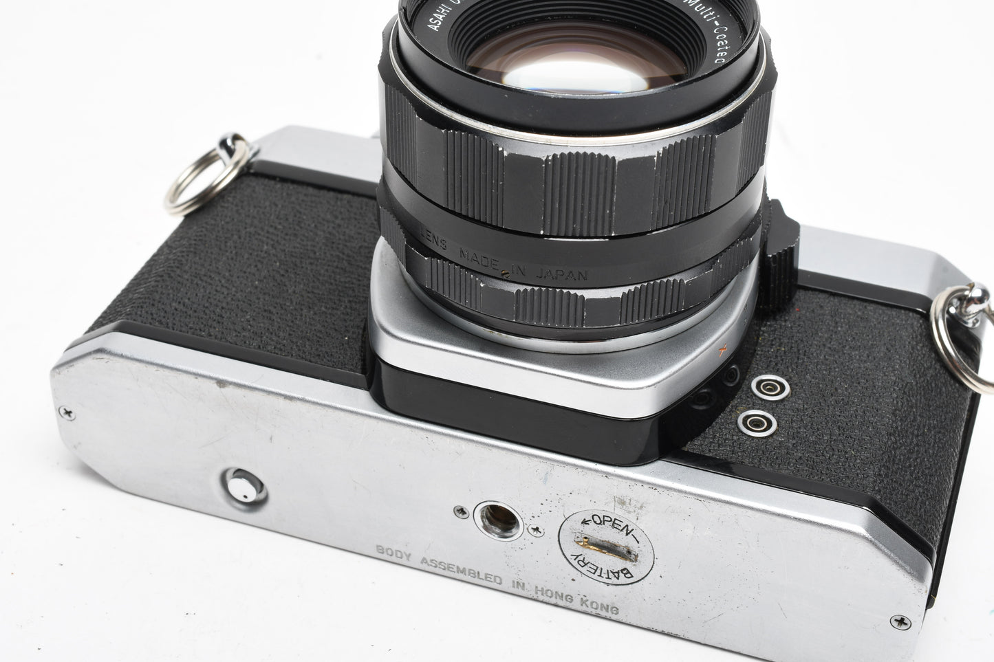 Pentax Spotmatic SP1000 35mm SLR w/55mm f1.8 SMC lens, Shoe, Nice!