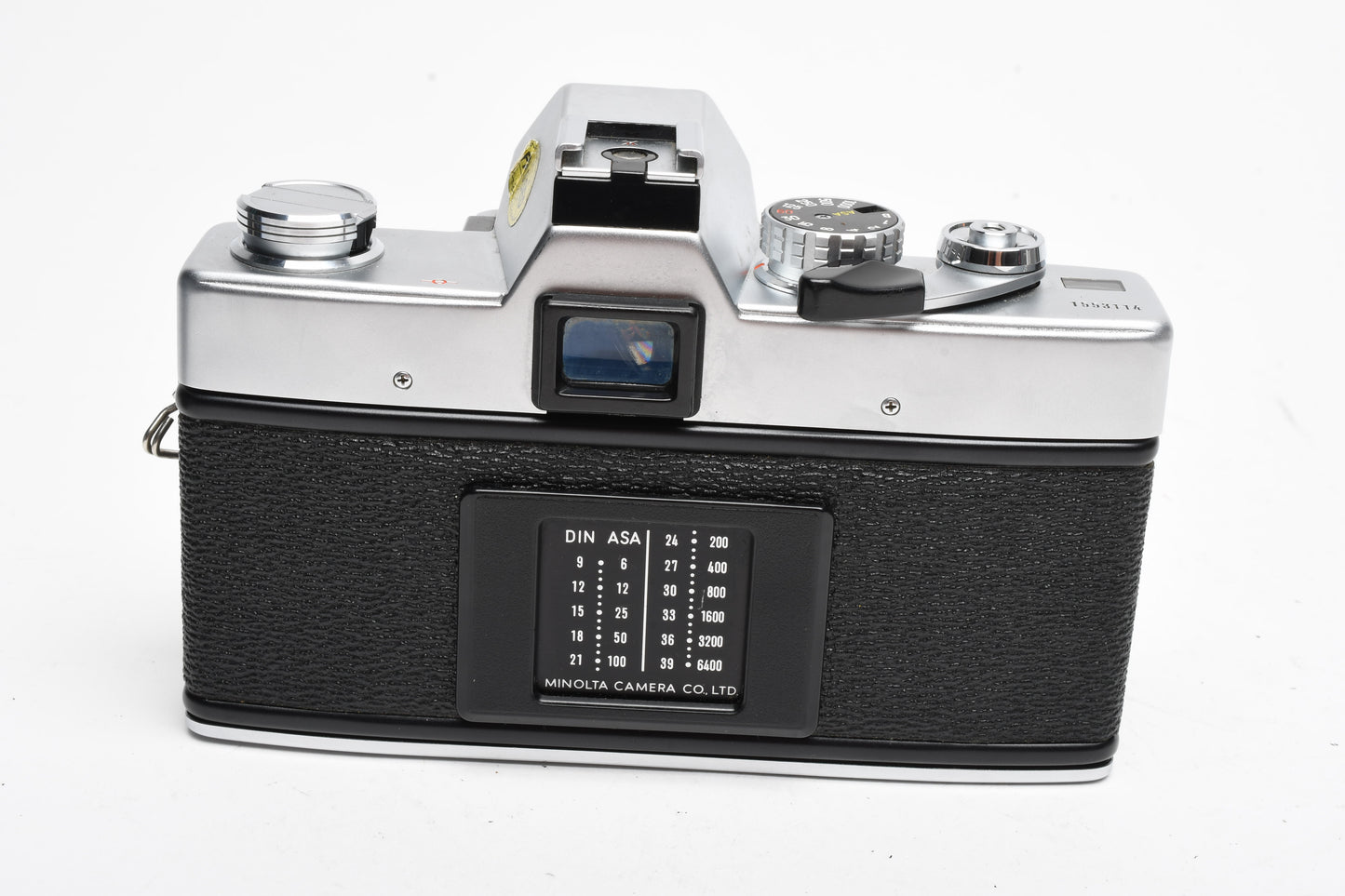 Minolta SRT-201 35mm SLR w/Rokkor-X 50mm f1.7 lens, new seals, tested