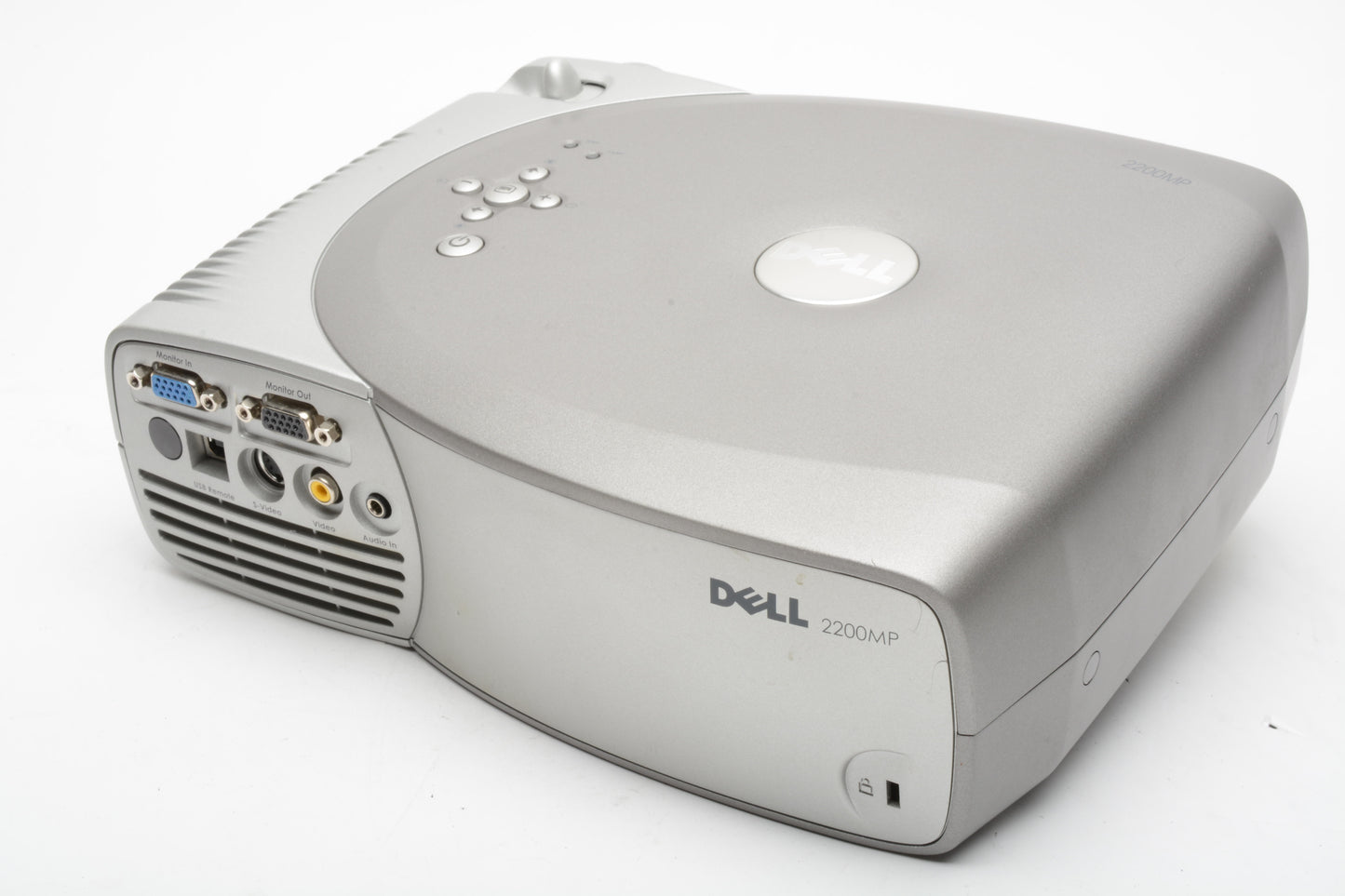 Dell 2200MP DLP Projector, Remote, laser pointer, manual, AV cables, case, Tested