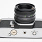 Minolta SRT-201 35mm SLR w/Rokkor-X 50mm f1.7 lens, new seals, tested