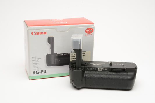 Canon BG-E4 Battery Grip for EOS 5D "OG" DSLR camera, Mint-, Boxed