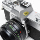 Minolta SRT-201 35mm SLR w/Rokkor-X 50mm f1.7 lens, new seals, tested