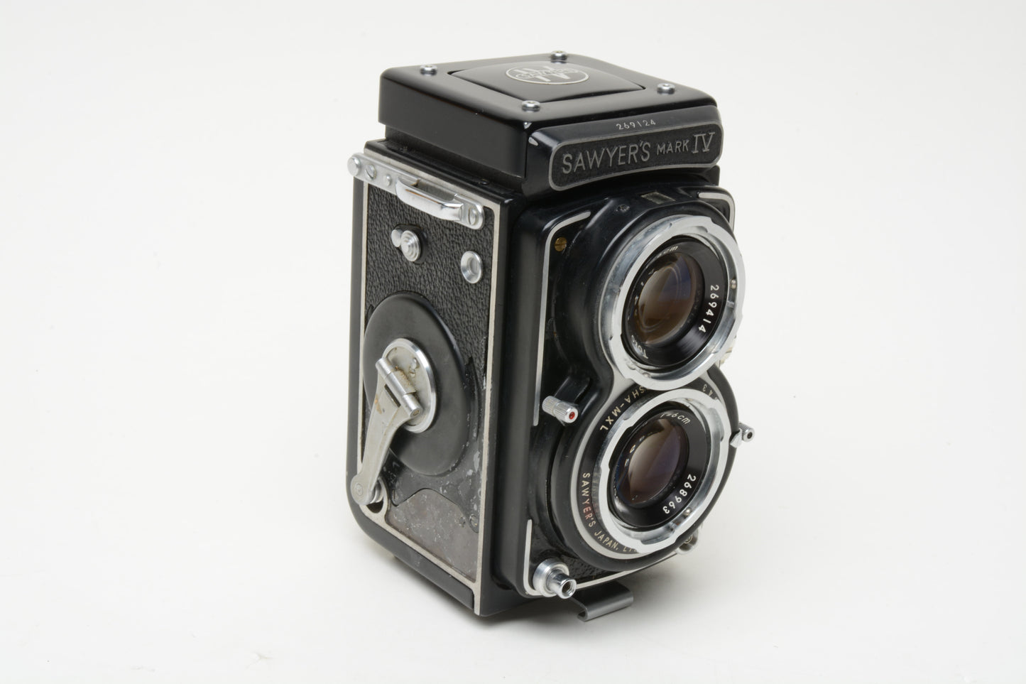 Sawyer's Mark IV 127 format camera w/Topcor 6cm f2.8, works great
