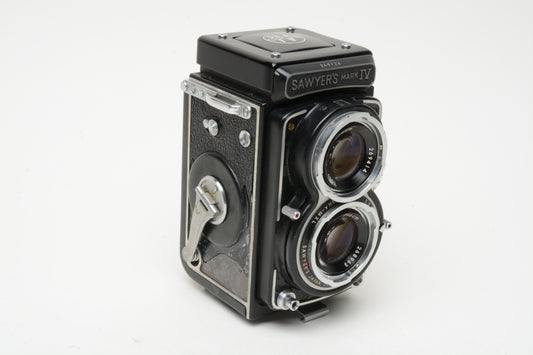 Sawyer's Mark IV 127 format camera w/Topcor 6cm f2.8, works great