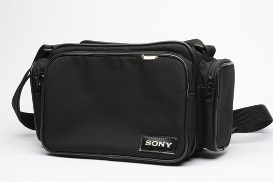 Sony Shoulder bag (Black) ~10 x 4 x 7" tall - Great for compact video cameras