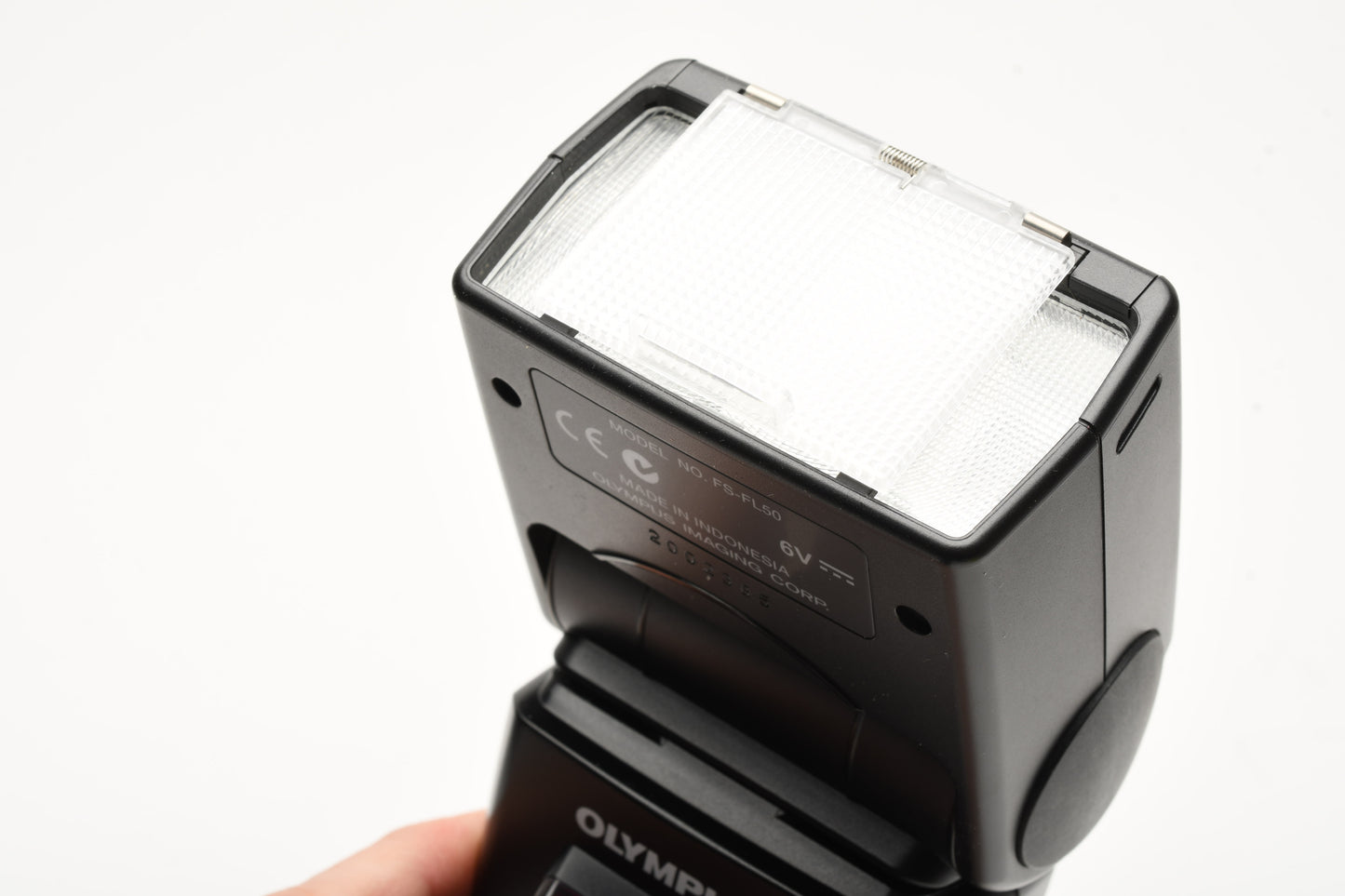 Olympus FL-50 Electronic Flash w/Pouch, Mint- Tested