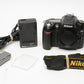 Nikon D90 DSLR body, batt, charger, strap, Only 15,741 Acts, very clean, tested