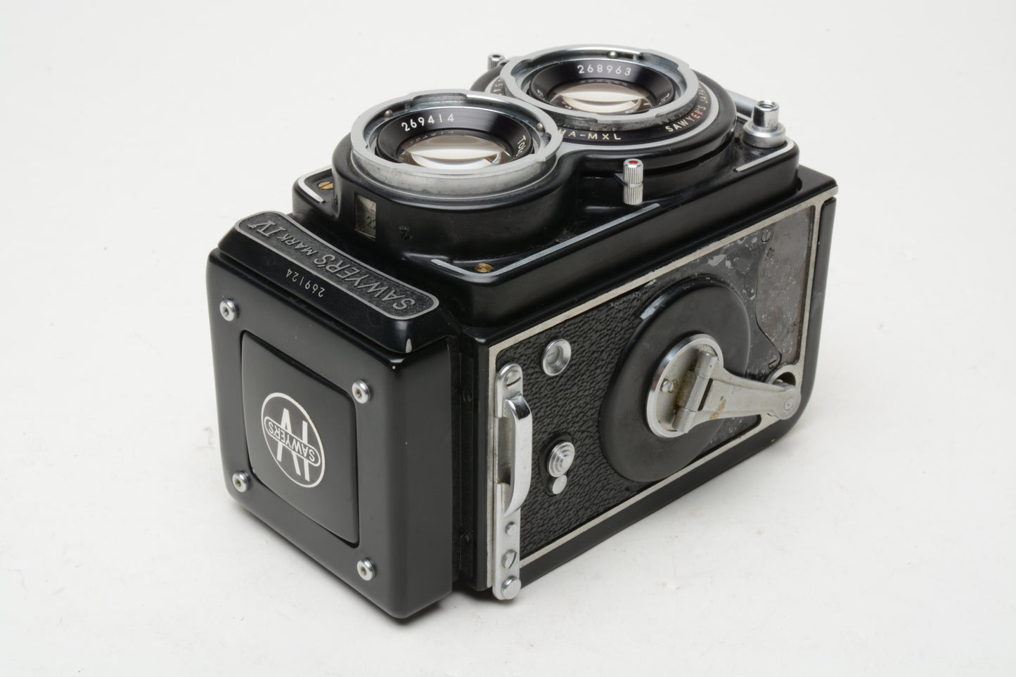 Sawyer's Mark IV 127 format camera w/Topcor 6cm f2.8, works great