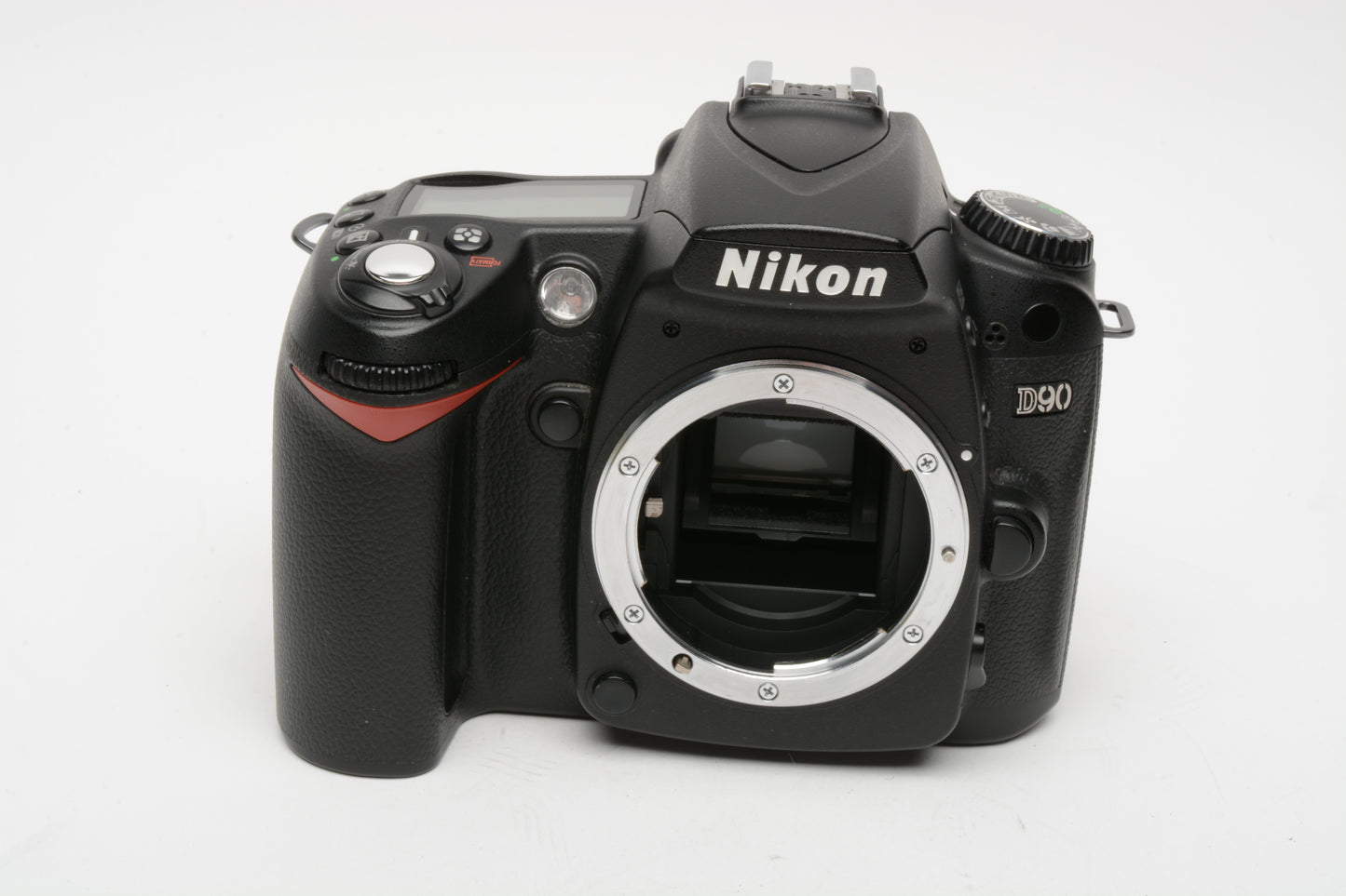 Nikon D90 DSLR body, batt, charger, strap, Only 15,741 Acts, very clean, tested