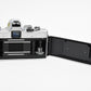 Minolta SRT-201 35mm SLR w/Rokkor-X 50mm f1.7 lens, new seals, tested
