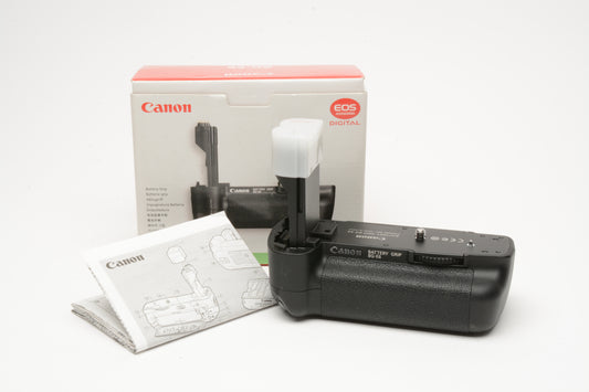 Canon BG-E6 Battery Grip for EOS 5D Mark II DSLR camera, Mint-, Boxed