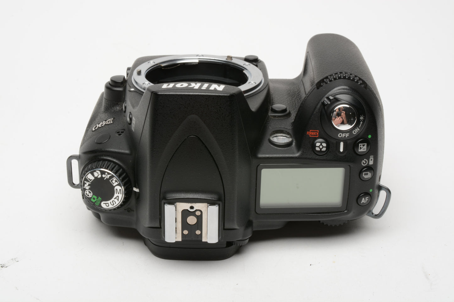 Nikon D90 DSLR body, batt, charger, strap, Only 15,741 Acts, very clean, tested