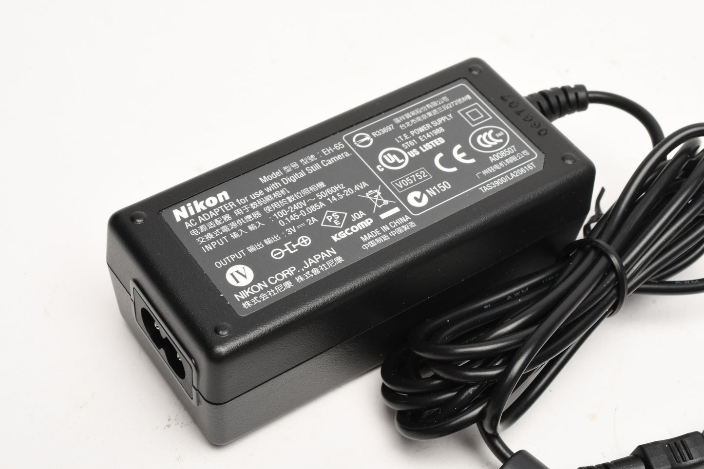 Nikon EH-65A AC Power Supply Adapter for Coolpix L Series Digital Cameras