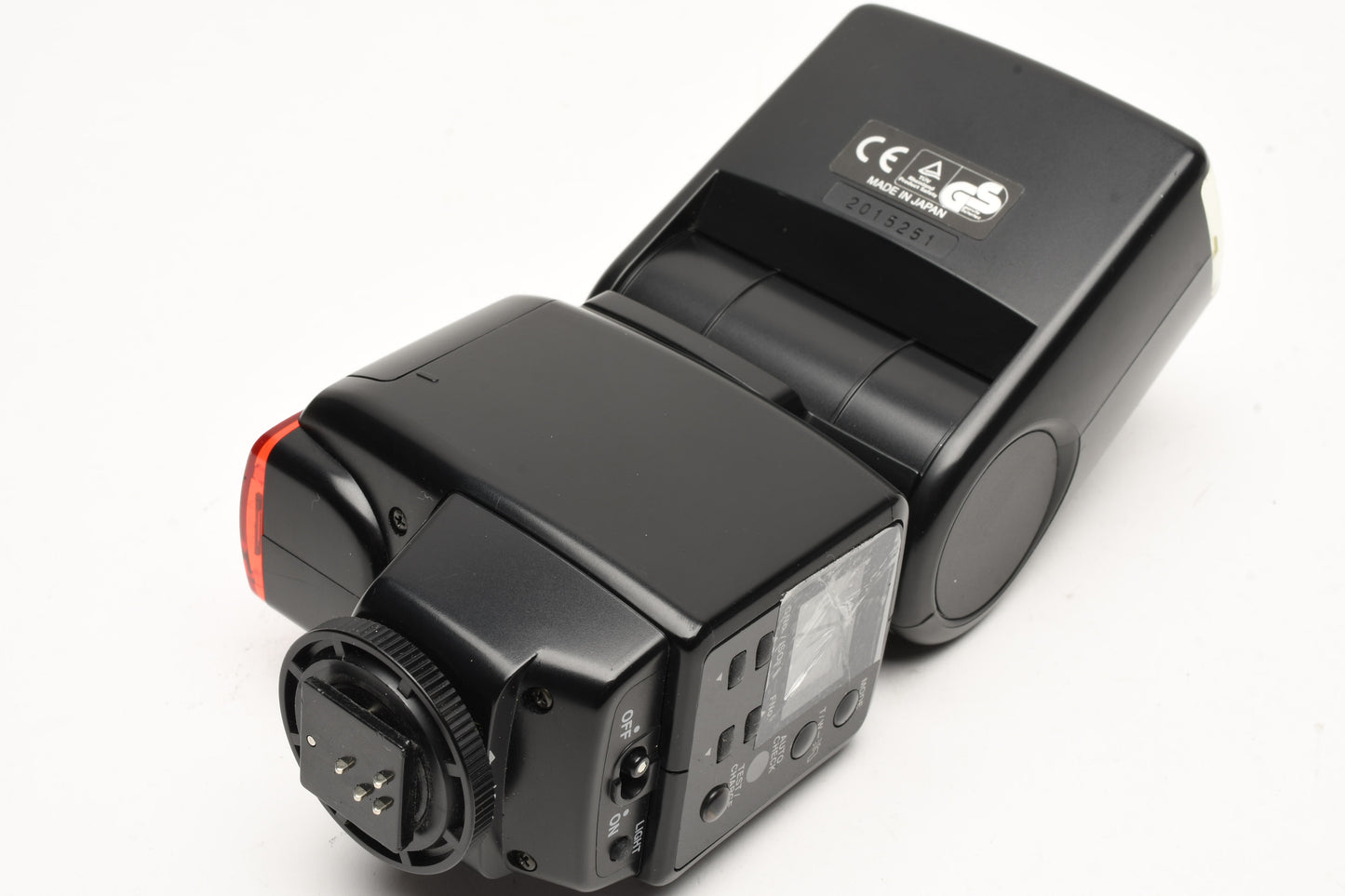 Olympus FL-40 Electronic flash, works great - *Cracked LCD screen