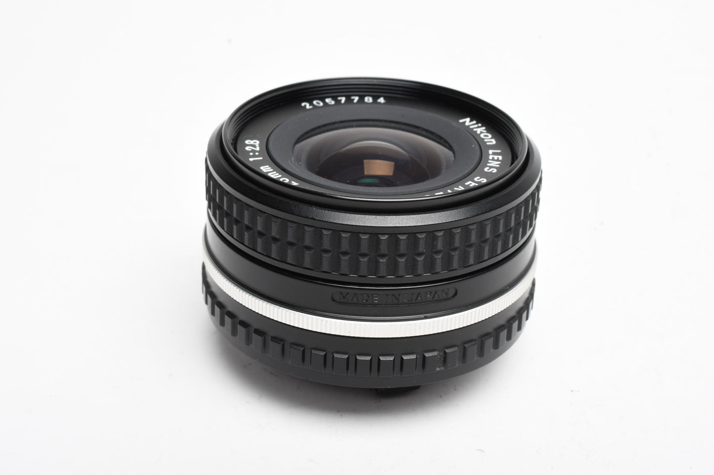 Nikon Series E 28mm f2.8 AI-S prime lens, caps, very clean & sharp, Mint-
