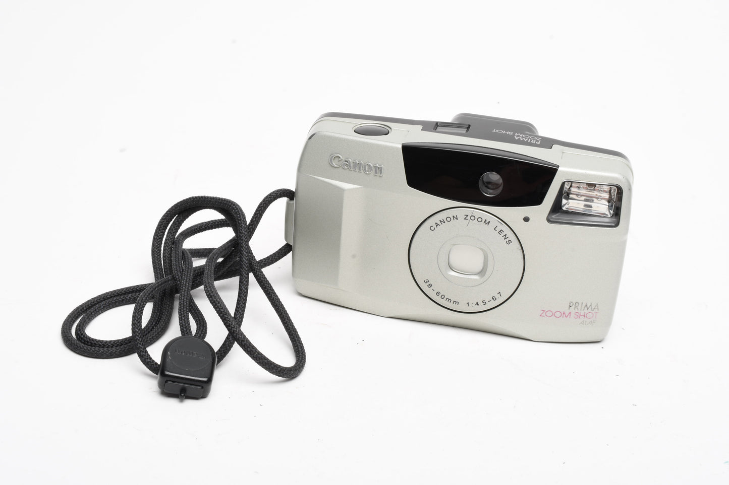 Canon Prima Zoom Shot 35mm Point&Shoot w/38-60mm zoom, Tested, Good!