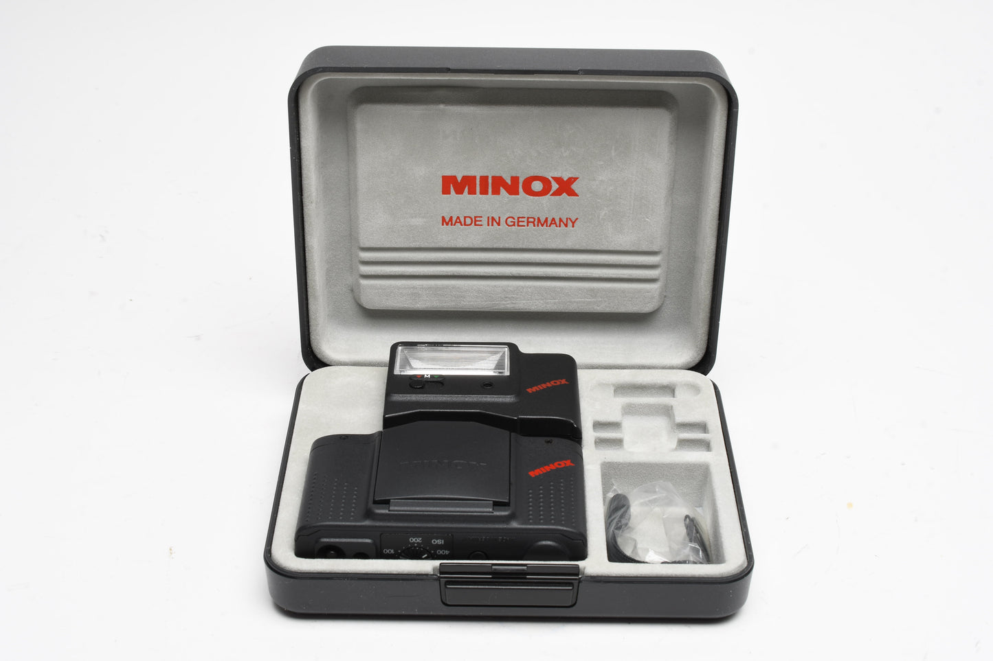 Minox GT-E Set 35mm Point&Shoot camera w/Flash, manuals, Box, Tested