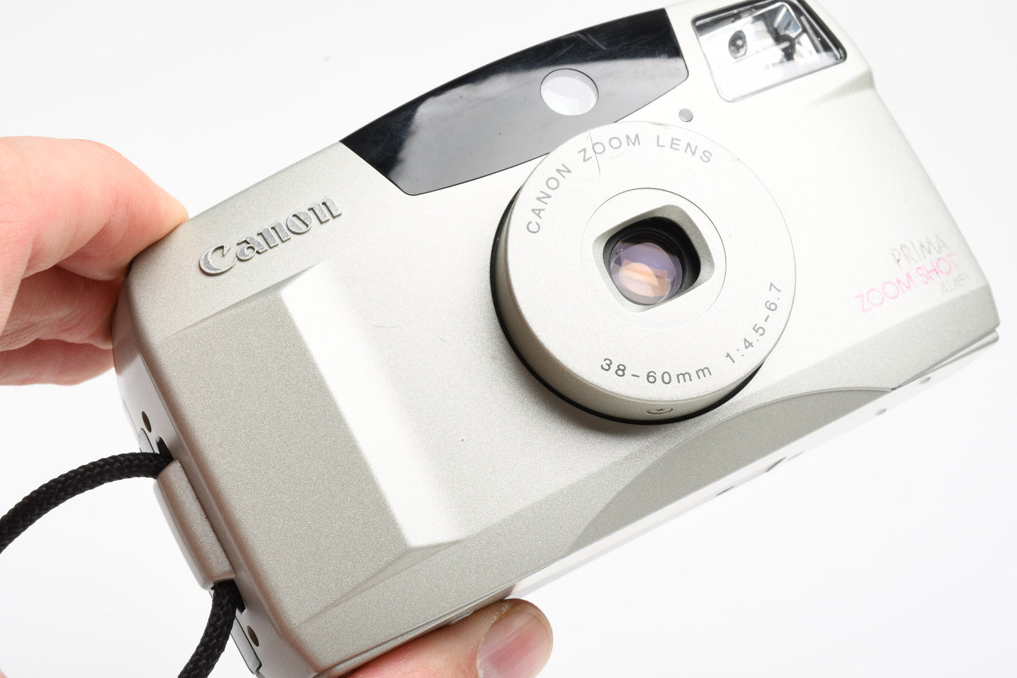 Canon Prima Zoom Shot 35mm Point&Shoot w/38-60mm zoom, Tested, Good!