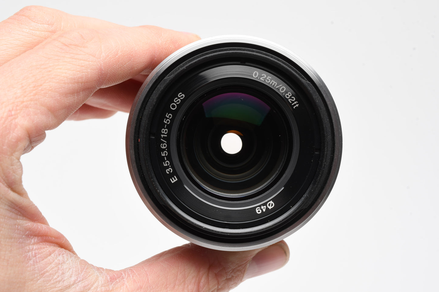 Sony 18-55mm OSS E 3.5-5.6 OSS Compact zoom, clean