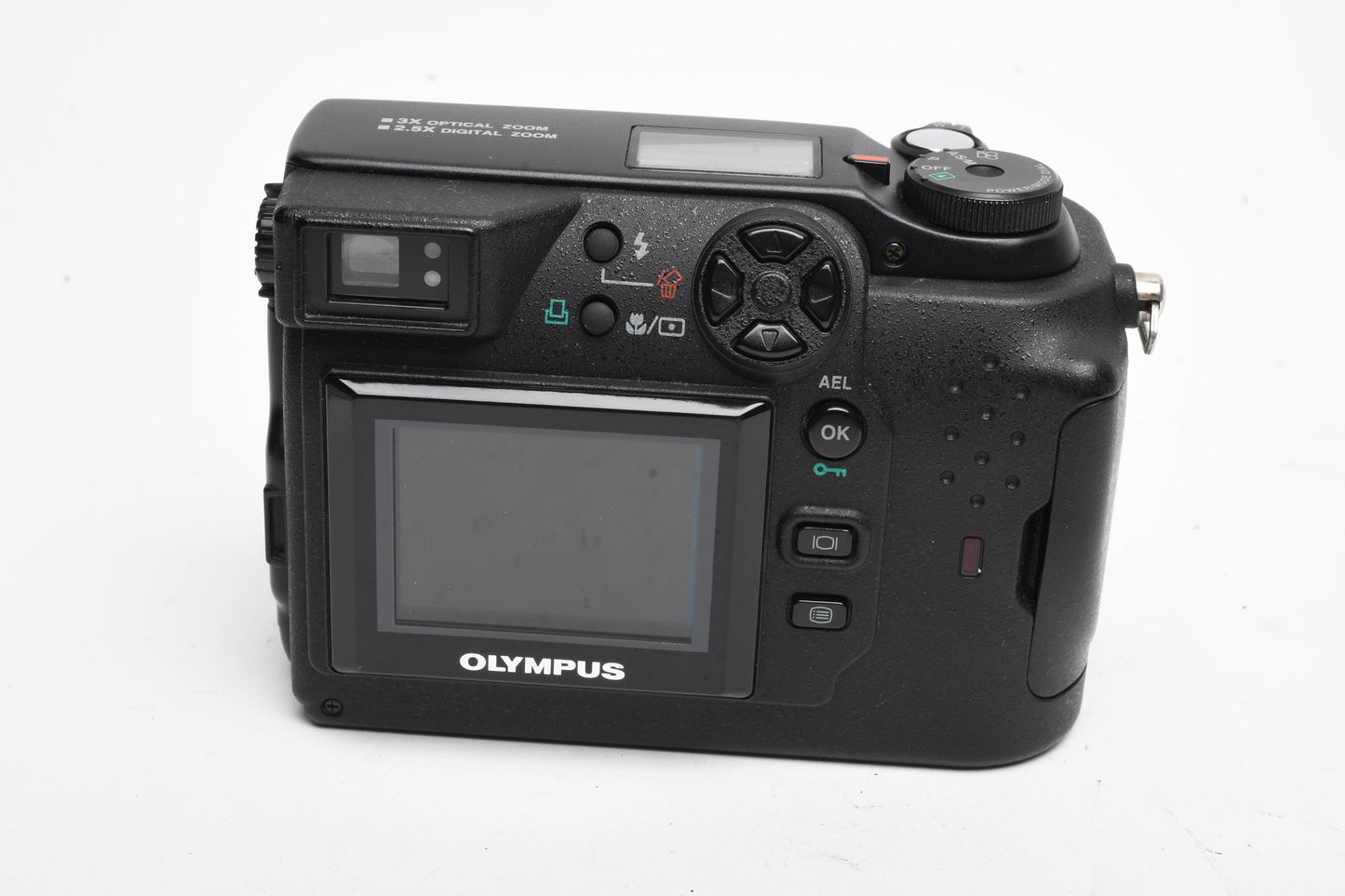 Olympus C3040 Zoom 3.3MP Digital Point&Shoot camera, 128MB card, tested, clean