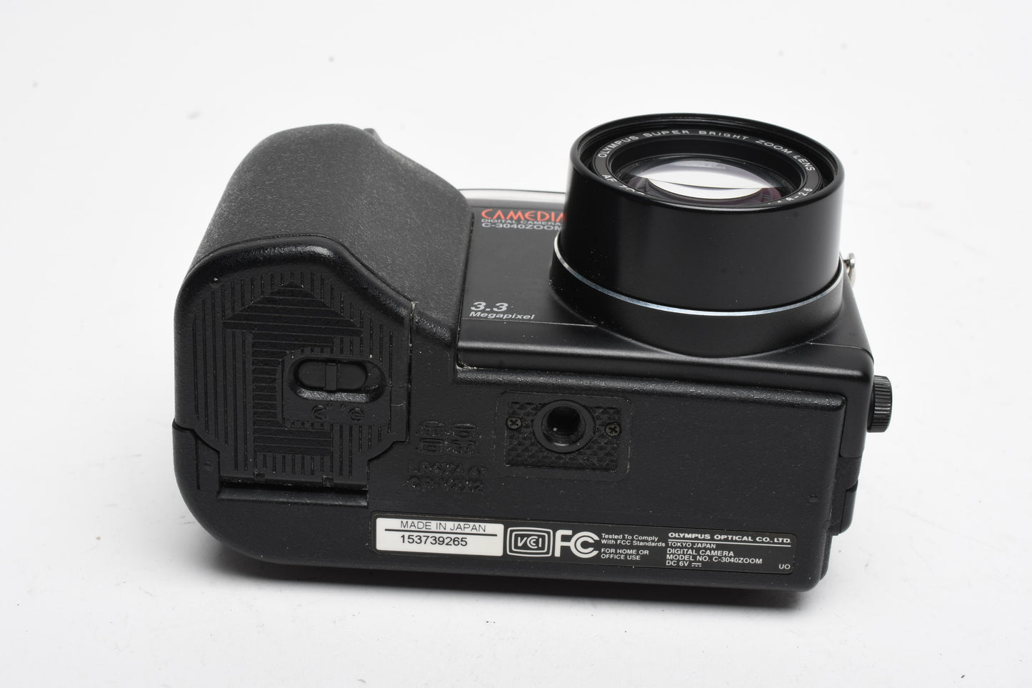 Olympus C3040 Zoom 3.3MP Digital Point&Shoot camera, 128MB card, tested, clean