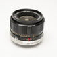 Olympus G.Zuiko Auto-W 35mm f2.8 wide lens for M42 Mount, case, caps, clean!