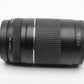 Canon EF 75-300mm f4-5.6 III Telephoto zoom lens, caps, tested