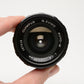Olympus G.Zuiko Auto-W 35mm f2.8 wide lens for M42 Mount, case, caps, clean!