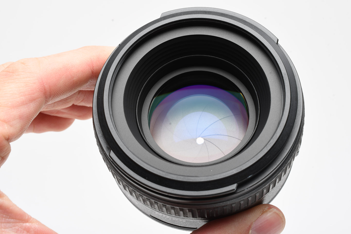 Nikon AF Nikkor 50mm f1.4G prime lens, nice prime lens w/caps