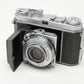 Kodak Retina 1A Type 015 Folding Camera w/Xenar 50mm f2.8, Works!