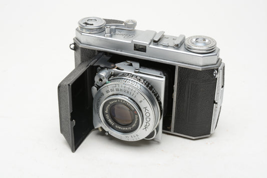 Kodak Retina 1A Type 015 Folding Camera w/Xenar 50mm f2.8, Works!