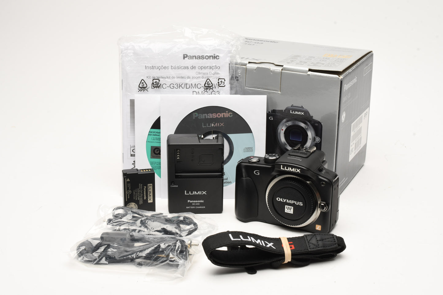 Panasonic Lumix DMC-G3 Body Only (Black) Boxed, Mint Only 231 Acts!