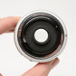 Olympus G.Zuiko Auto-W 35mm f2.8 wide lens for M42 Mount, case, caps, clean!