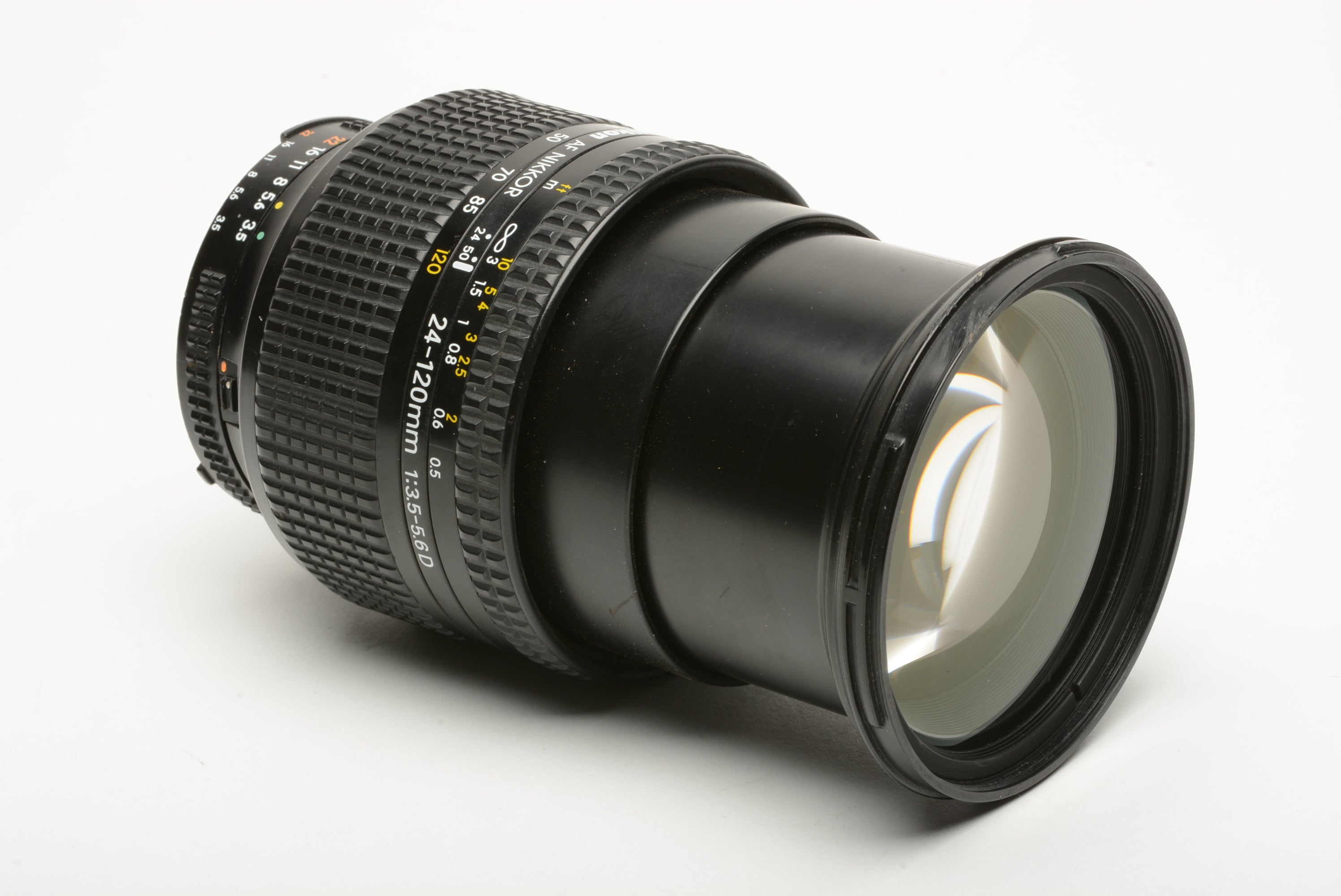 Nikon AF Nikkor 24-120mm f/3.5-5.6 D Lens w/Caps – RecycledPhoto