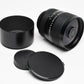 TOU/Five Star 500mm f8 Reflex lens T-Mount, Hood, Caps, compact! FX Mount