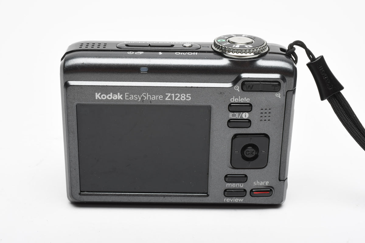 Kodak Z1285 12MP Digital Point&Shoot HD w/1GB SD, Strap, Tested